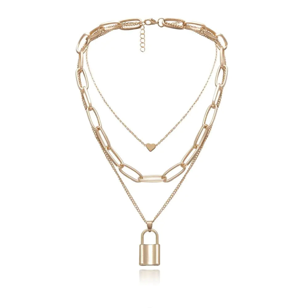 Multi Layers Chain Necklace