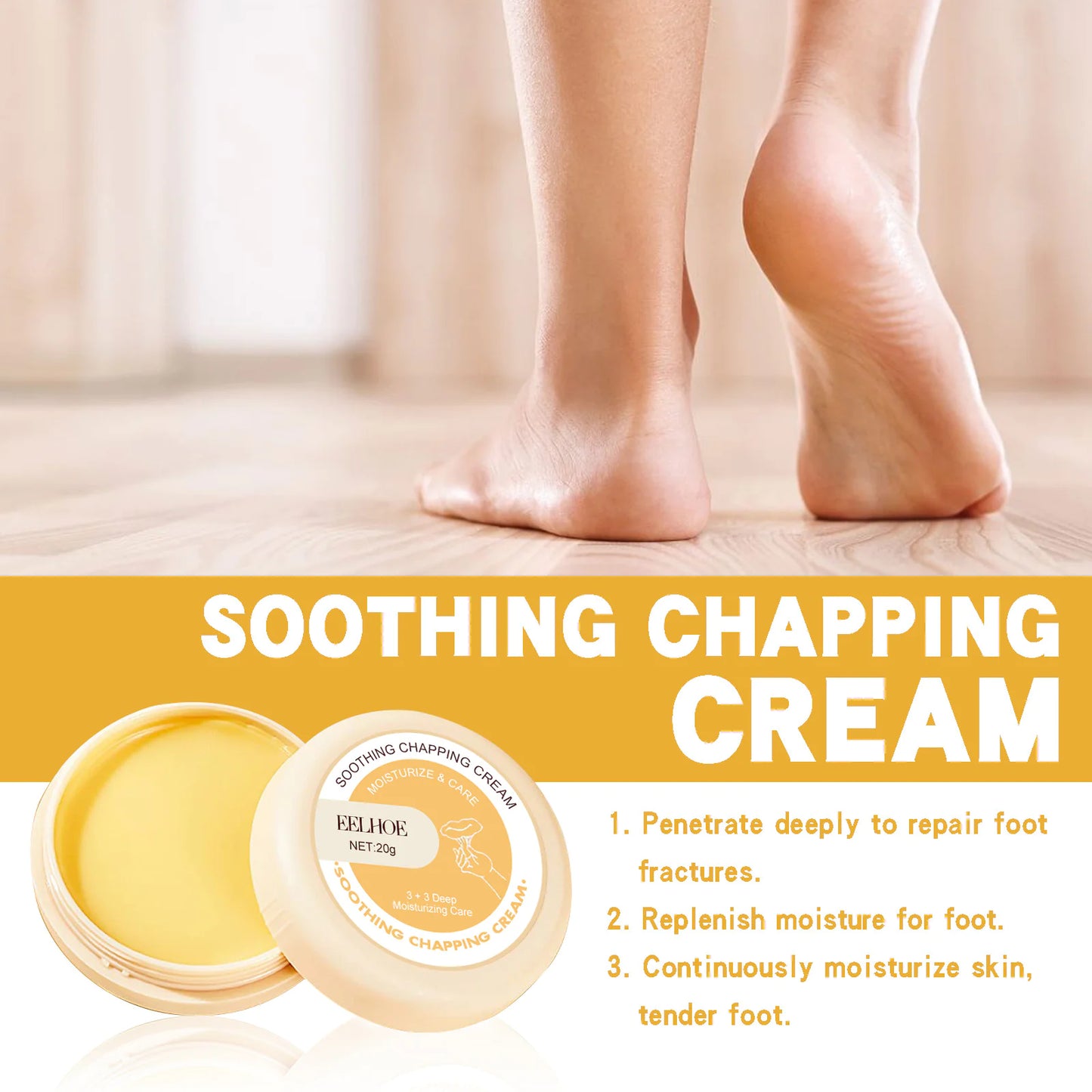 Shurun Cream For Chapped Skin Foot Care Moisturizing And Anti-cracking