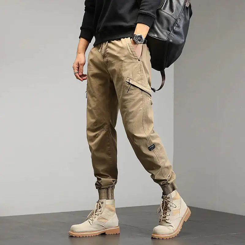 Multi-Pocket Casual Pants