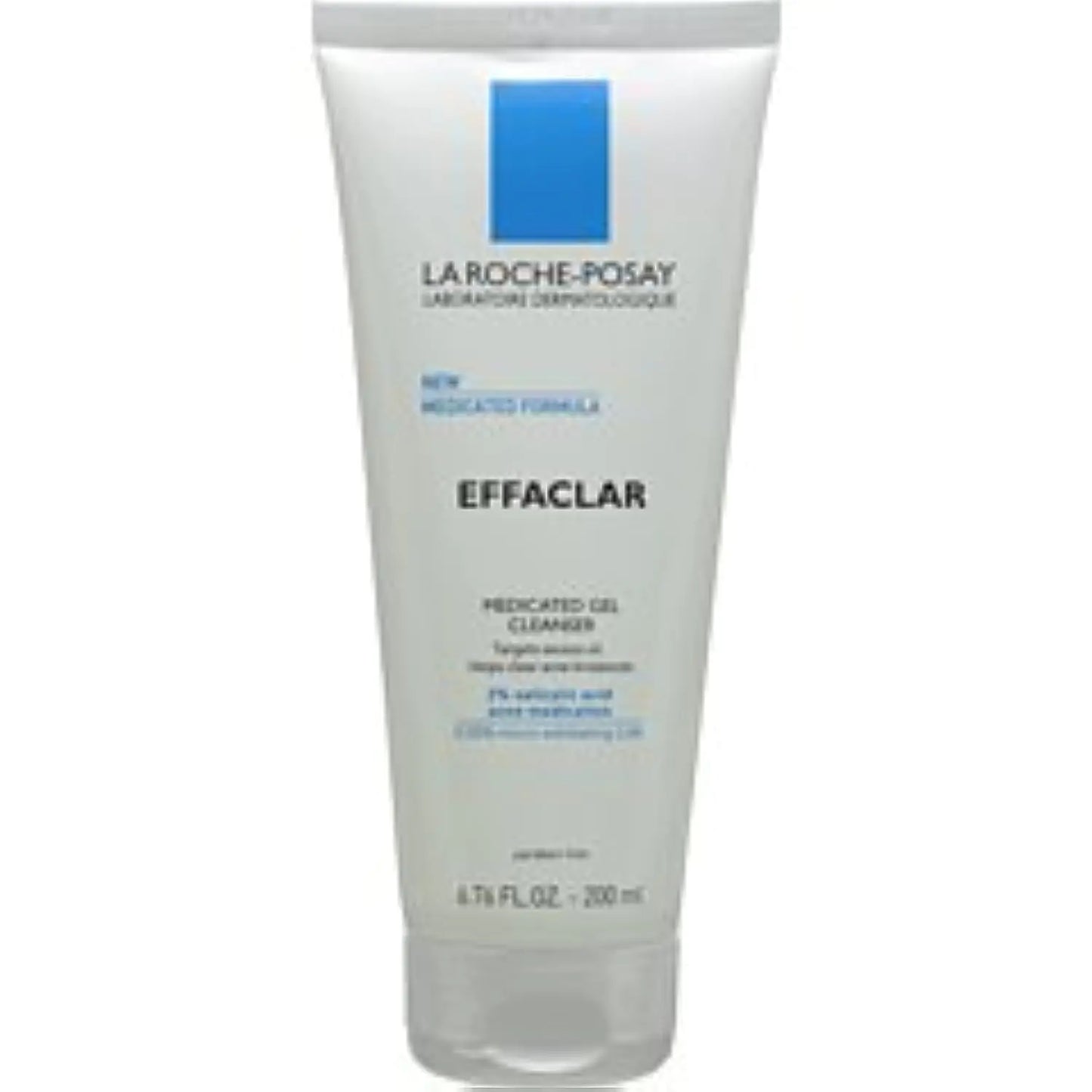 La Roche-Posay Effaclar Medicated Gel Cleanser | 2% Salicylic Acid Cleanser + LHA + Glycerin | Foaming Acne Face Wash | Helps Clear & Prevent Acne Breakouts | Oil Free Acne Wash | Targets Excess Oil