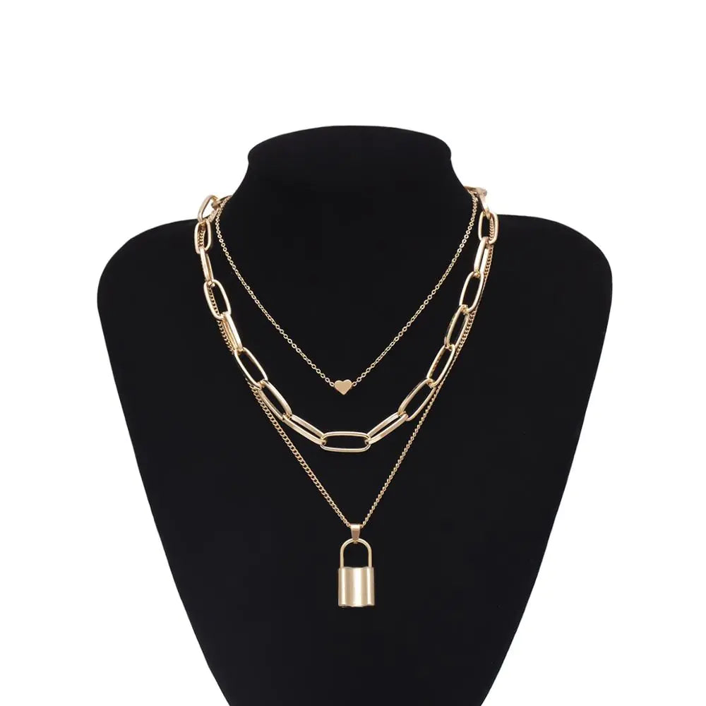 Multi Layers Chain Necklace